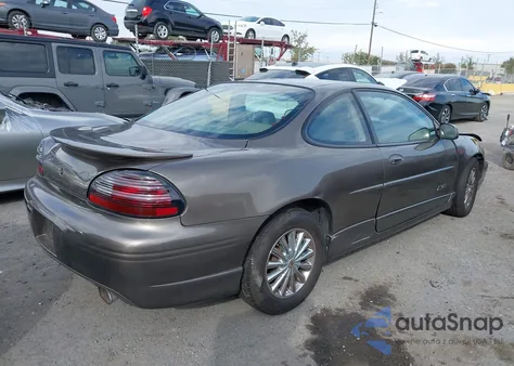 2001 Pontiac Grand Prix Gtp z USA, uszkodzony, nr VIN 1G2WR12101F121674